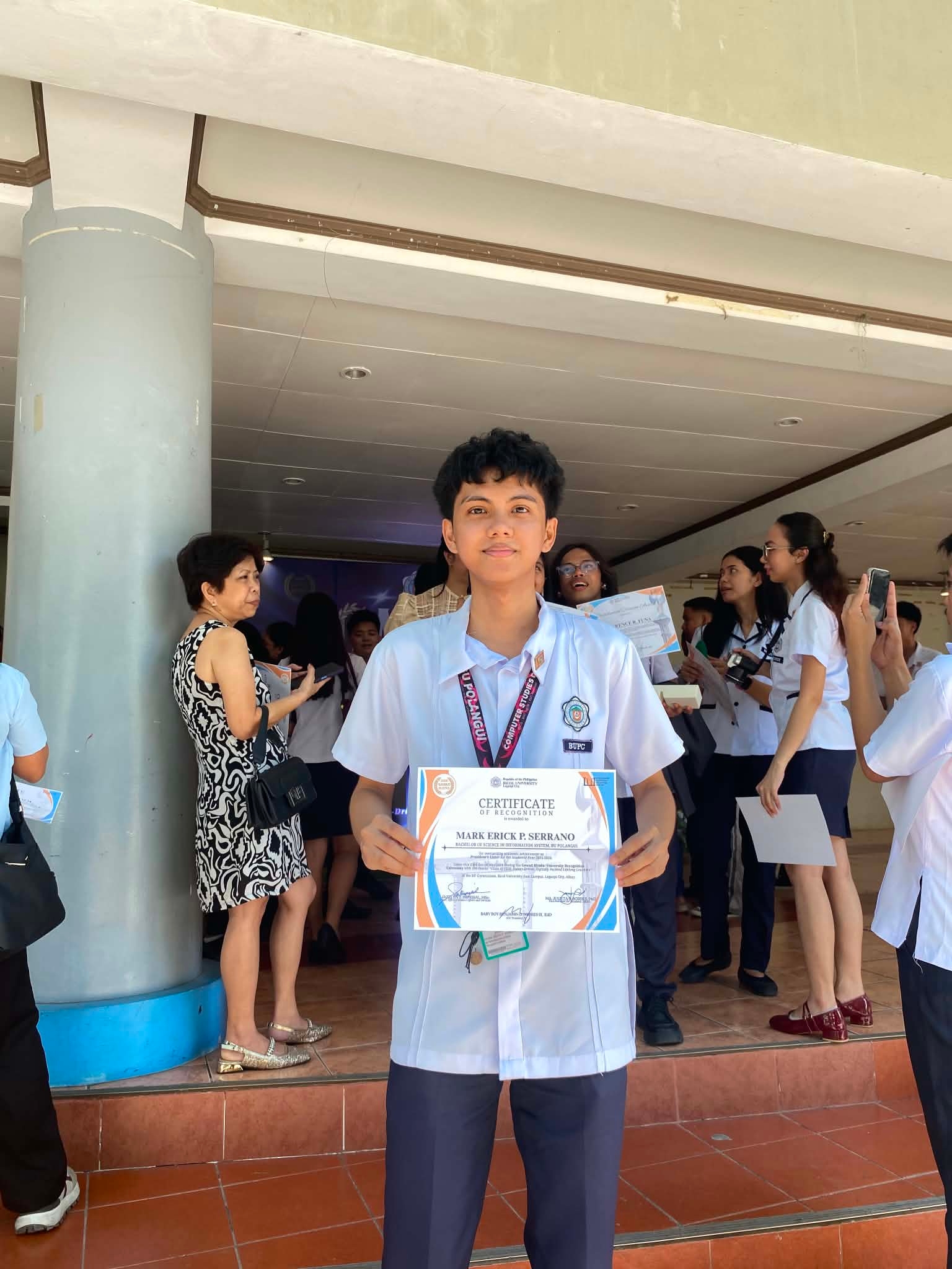Academic recognition ceremony