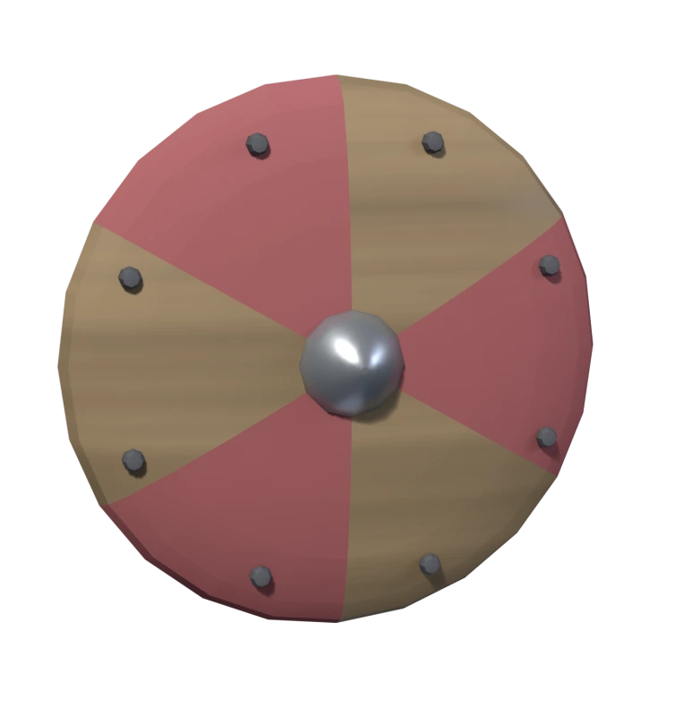Bulwark Round Shield studio render