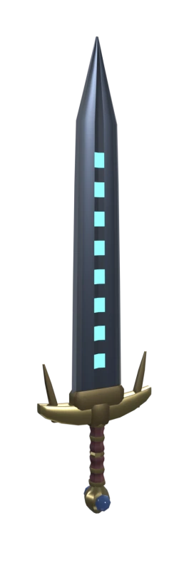 Duskwarden broadsword studio render