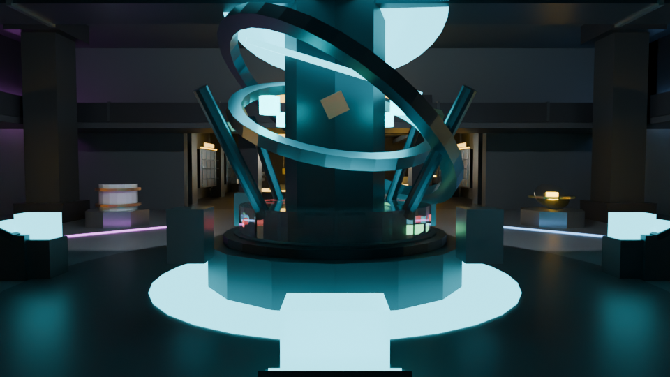 Cycles Raytraced Render